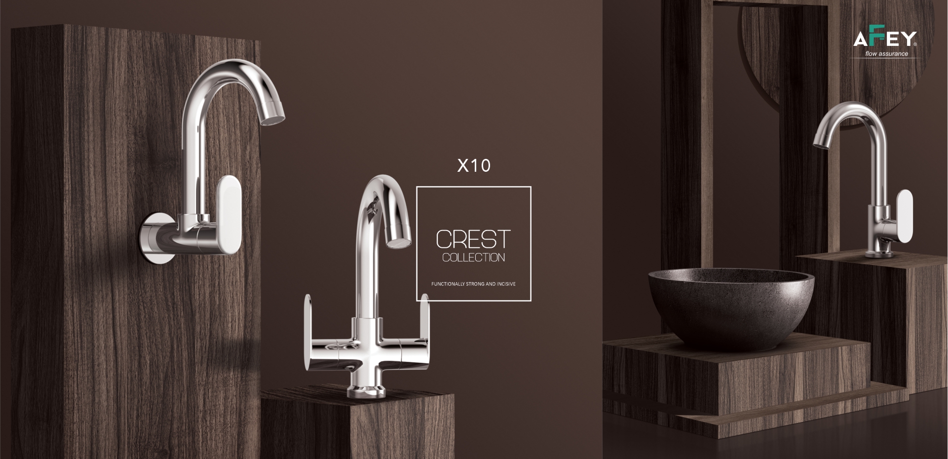 CREST Faucets, CP Bath Fittings Collection